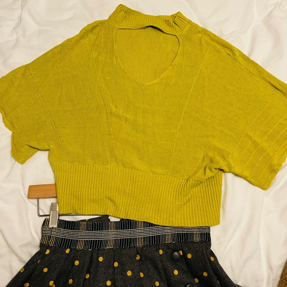 Dolman sleeve sweater